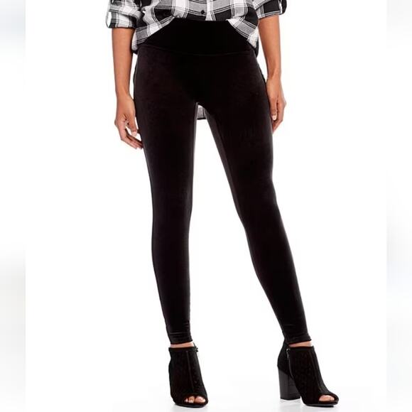 Spanx Velvet High Rise LeggingsBlackMedium